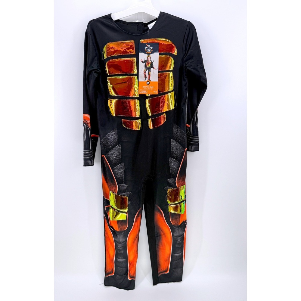 Hyde and EEK! Boutique Kids Beetle Bug Costume Jumpsuit Wings Hat Set Medium